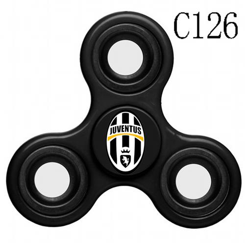 Juventus 3 Way Fidget Spinner C126-Black